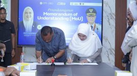 Penandatanganan MoU antara Wali Kota Tikep dan Rektor UMMU (Istimewa)