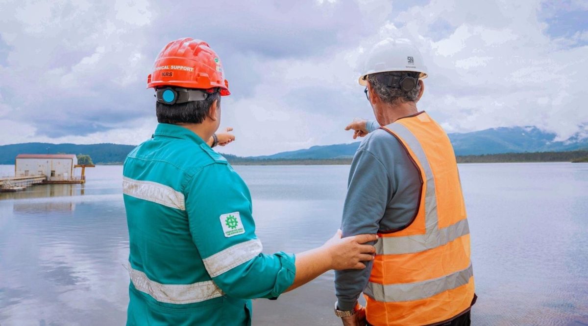 Kunjungan warga Desa Kawasi ke Danau Karo (Istimewa)