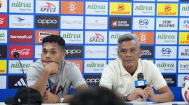Konferensi pers kepala pelatih Malut United usai laga melawan Borneo FC (Istimewa)