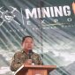 Sekda Ternate saat membuka Mining Expo ke-V (Tim)