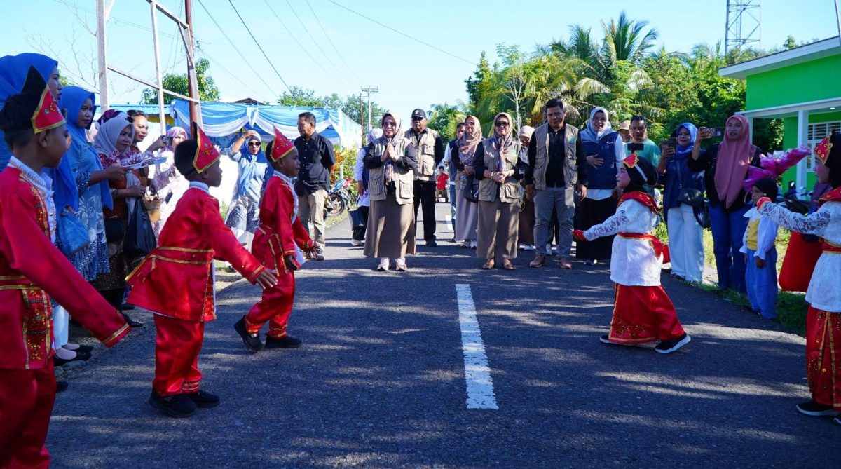 Penyambutan Bunda PAUD Tidore (Istimewa)