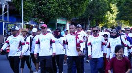 Jalan sehat bersama Wali Kota Tidore (Istimewa)