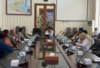 Rakor dipimpin Bupati Haltim, Ubaid Yakub (Istimewa)