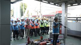Apel Siaga Kelistrikan yang diikuti oleh seluruh karyawan dan staf PLN di Ternate (Istimewa)