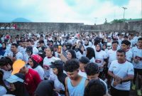 Ratusan pelari di ajang Fort to Fort Nusantara Jaya (Istimewa)