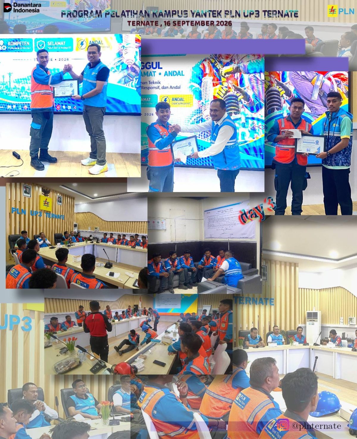 Kegiatan yang digelar oleh PLN Nusa Daya Maluku Utara (Istimewa)