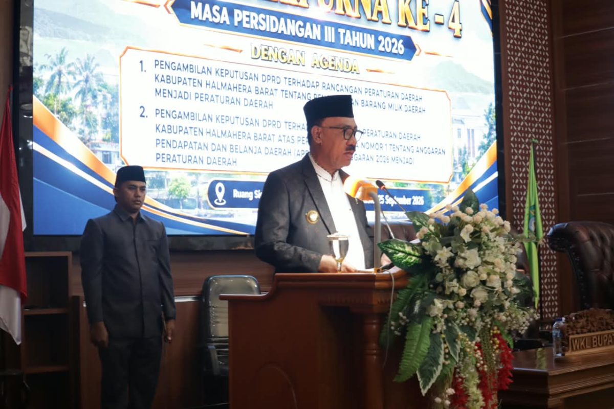 Bupati Halbar, James Uang (Istimewa)