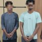 Dua tersangka yang menyerahkan diri (Istimewa)