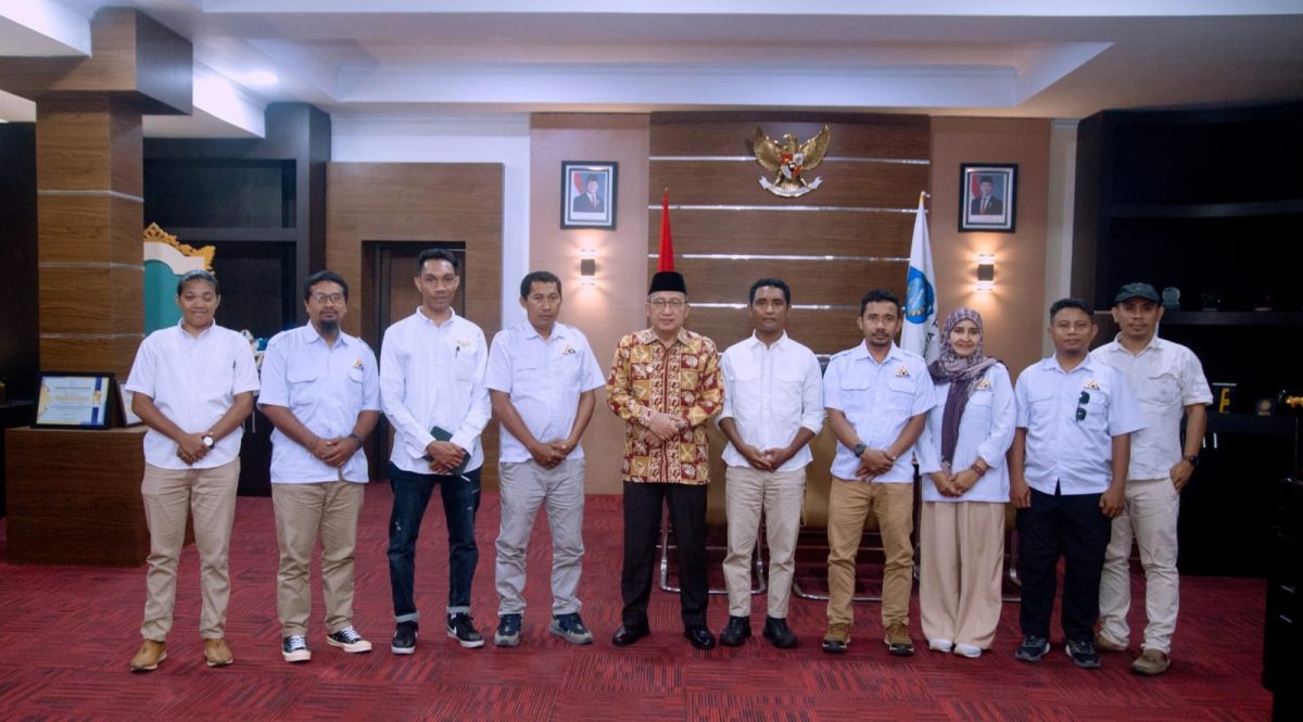 Pengurus Perhapi Malut silaturahmi dengan Wali Kota Ternate (Istimewa)