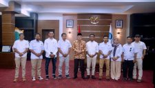 Pengurus Perhapi Malut silaturahmi dengan Wali Kota Ternate (Istimewa)